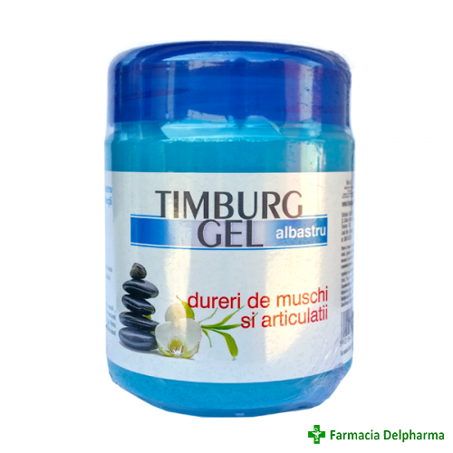 Timburg Gel Albastru (dureri musculare) x 500 g, Transrom